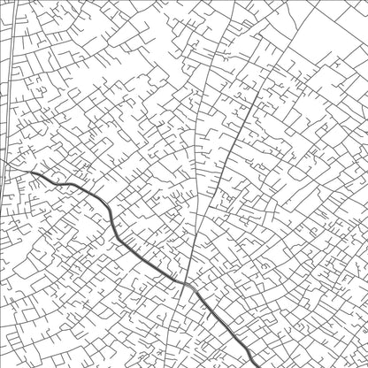 ROAD MAP OF SAKIET ED DAIER, TUNISIA BY MAPBAKES