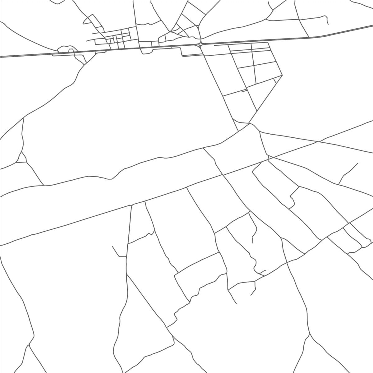 ROAD MAP OF SIDI EL HANI, TUNISIA BY MAPBAKES