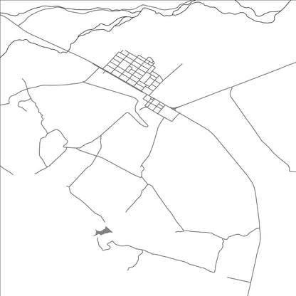 ROAD MAP OF ZRIBA-VILLAGE, TUNISIA BY MAPBAKES