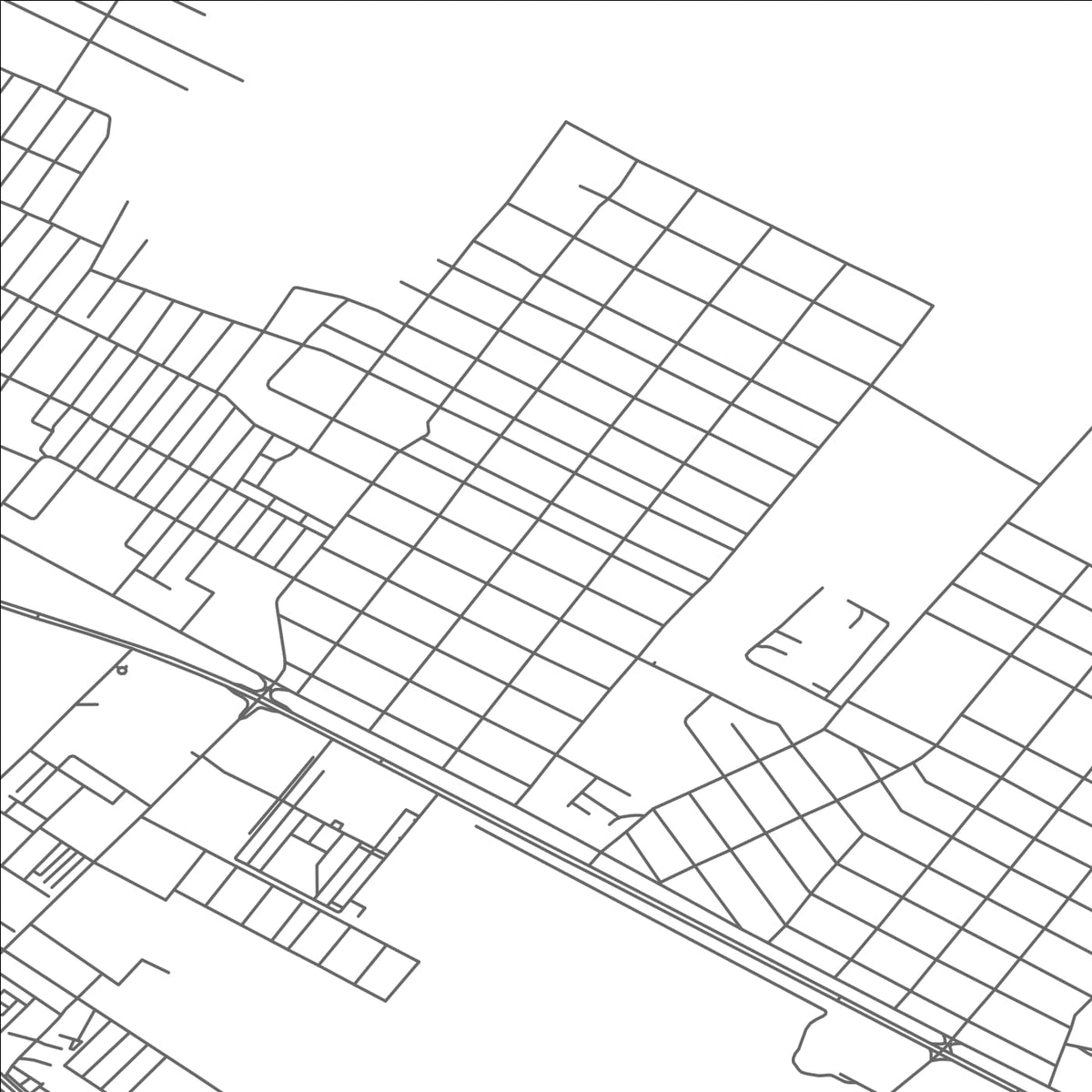 ROAD MAP OF ABADAN, TURKMENISTAN BY MAPBAKES