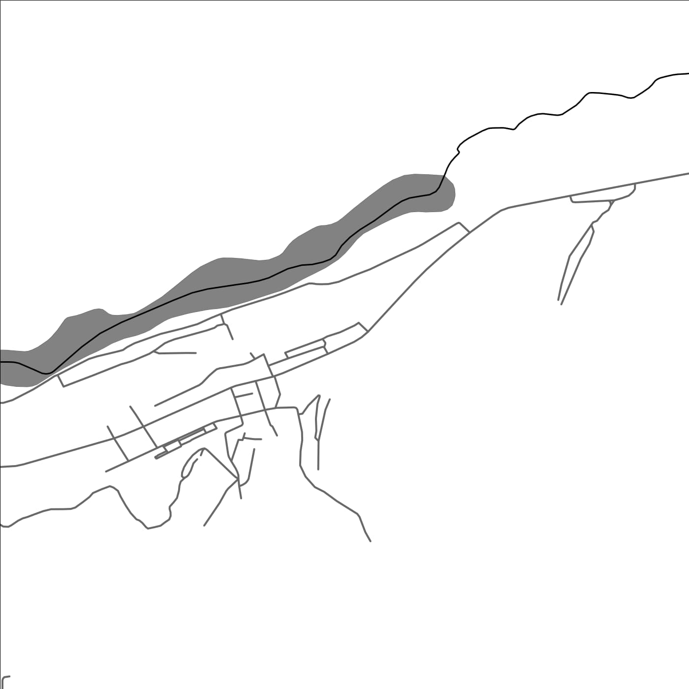 ROAD MAP OF SERHETABAT, TURKMENISTAN BY MAPBAKES