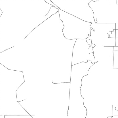 ROAD MAP OF BLANDING, UTAH BY MAPBAKES