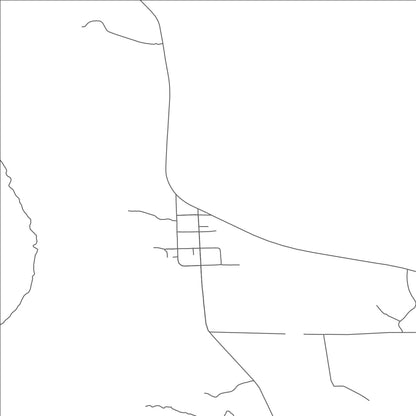 ROAD MAP OF CANNONVILLE, UTAH BY MAPBAKES