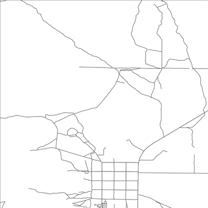 ROAD MAP OF CEDAR FORT, UTAH BY MAPBAKES