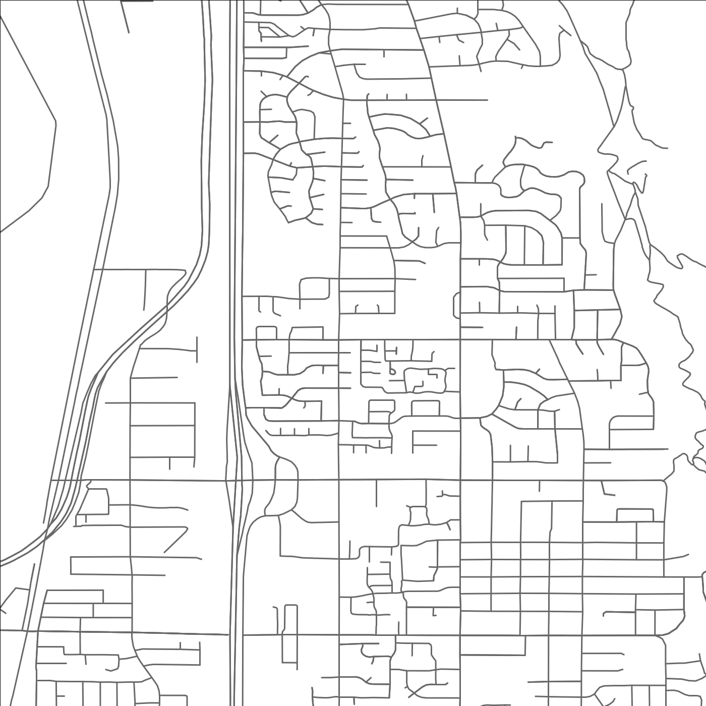 ROAD MAP OF CENTERVILLE, UTAH BY MAPBAKES