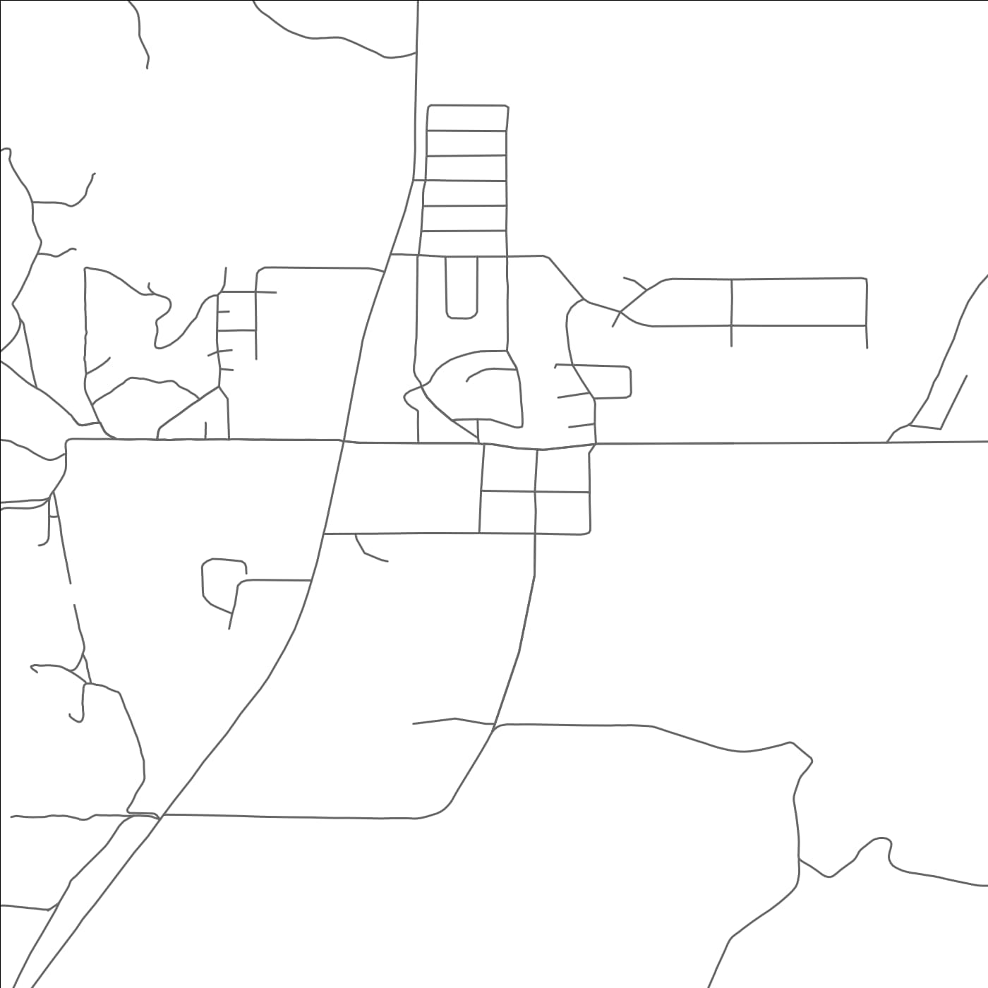 ROAD MAP OF CENTRAL, UTAH BY MAPBAKES