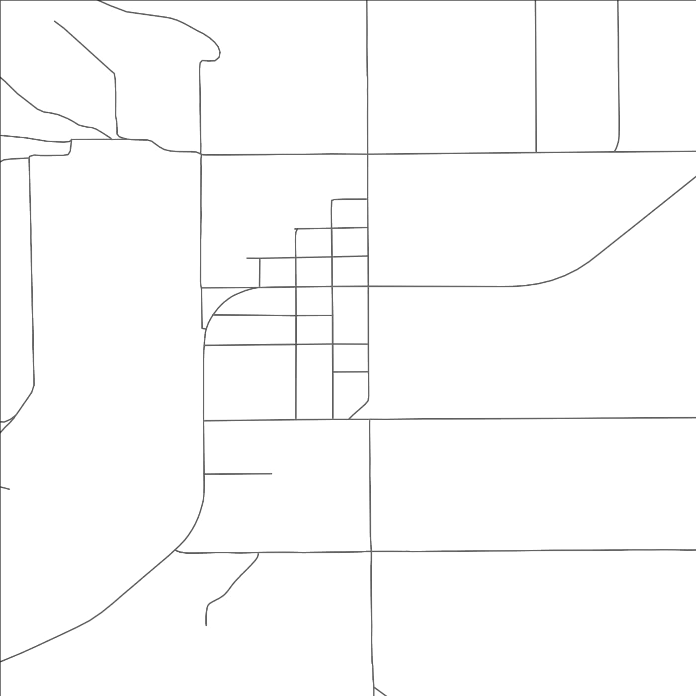 ROAD MAP OF CIRCLEVILLE, UTAH BY MAPBAKES