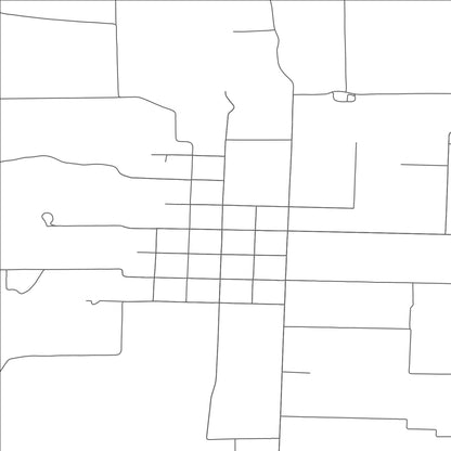 ROAD MAP OF CLARKSTON, UTAH BY MAPBAKES