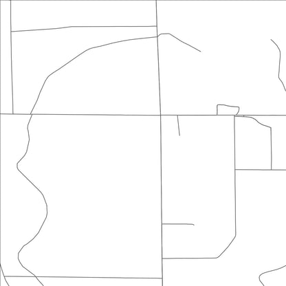 ROAD MAP OF CORNISH, UTAH BY MAPBAKES