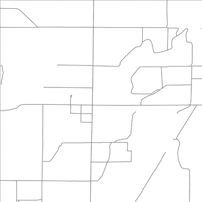 ROAD MAP OF DESERET, UTAH BY MAPBAKES