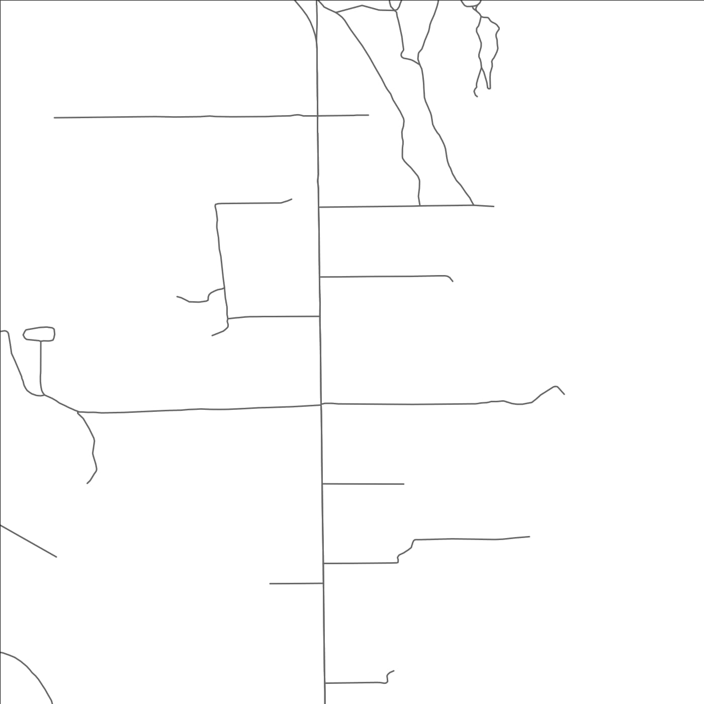 ROAD MAP OF DEWEYVILLE, UTAH BY MAPBAKES