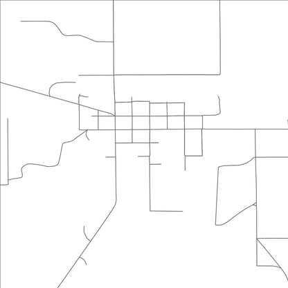 ROAD MAP OF ELMO, UTAH BY MAPBAKES