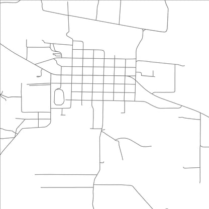 ROAD MAP OF ESCALANTE, UTAH BY MAPBAKES