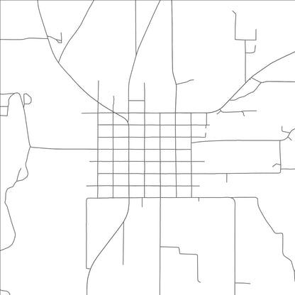 ROAD MAP OF FAIRVIEW, UTAH BY MAPBAKES