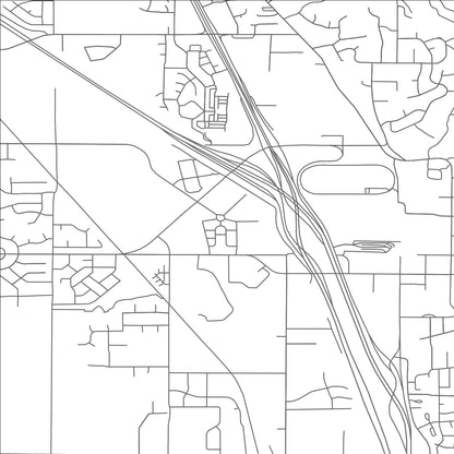 ROAD MAP OF FARMINGTON, UTAH BY MAPBAKES