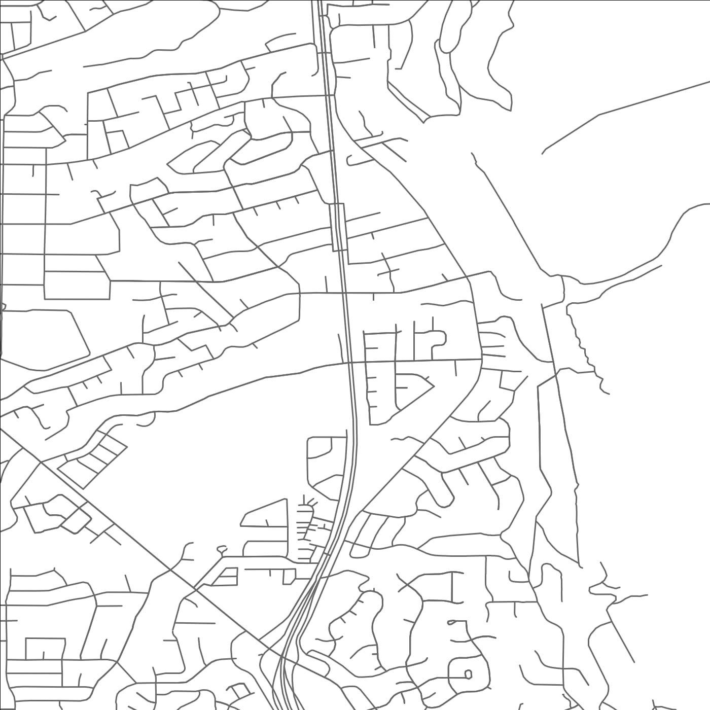 ROAD MAP OF FRUIT HEIGHTS, UTAH BY MAPBAKES