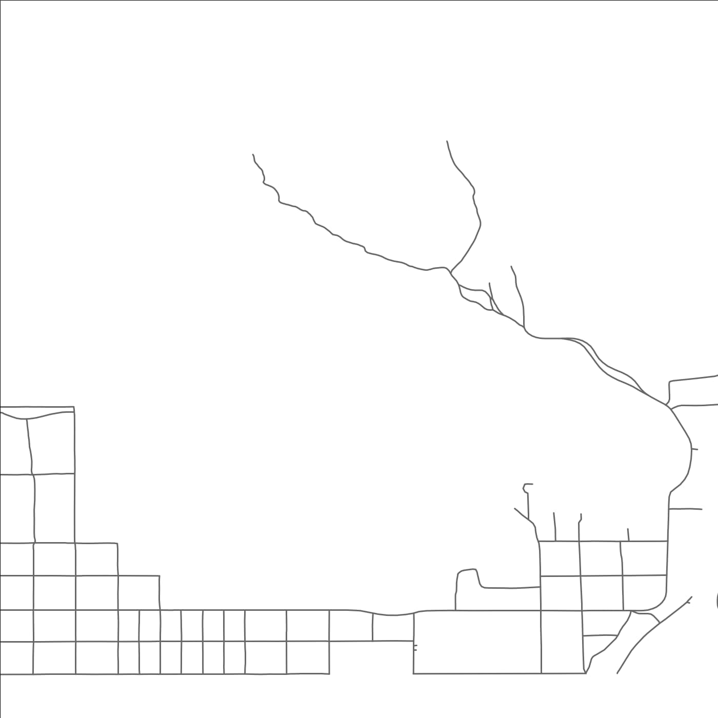 ROAD MAP OF HILDALE, UTAH BY MAPBAKES