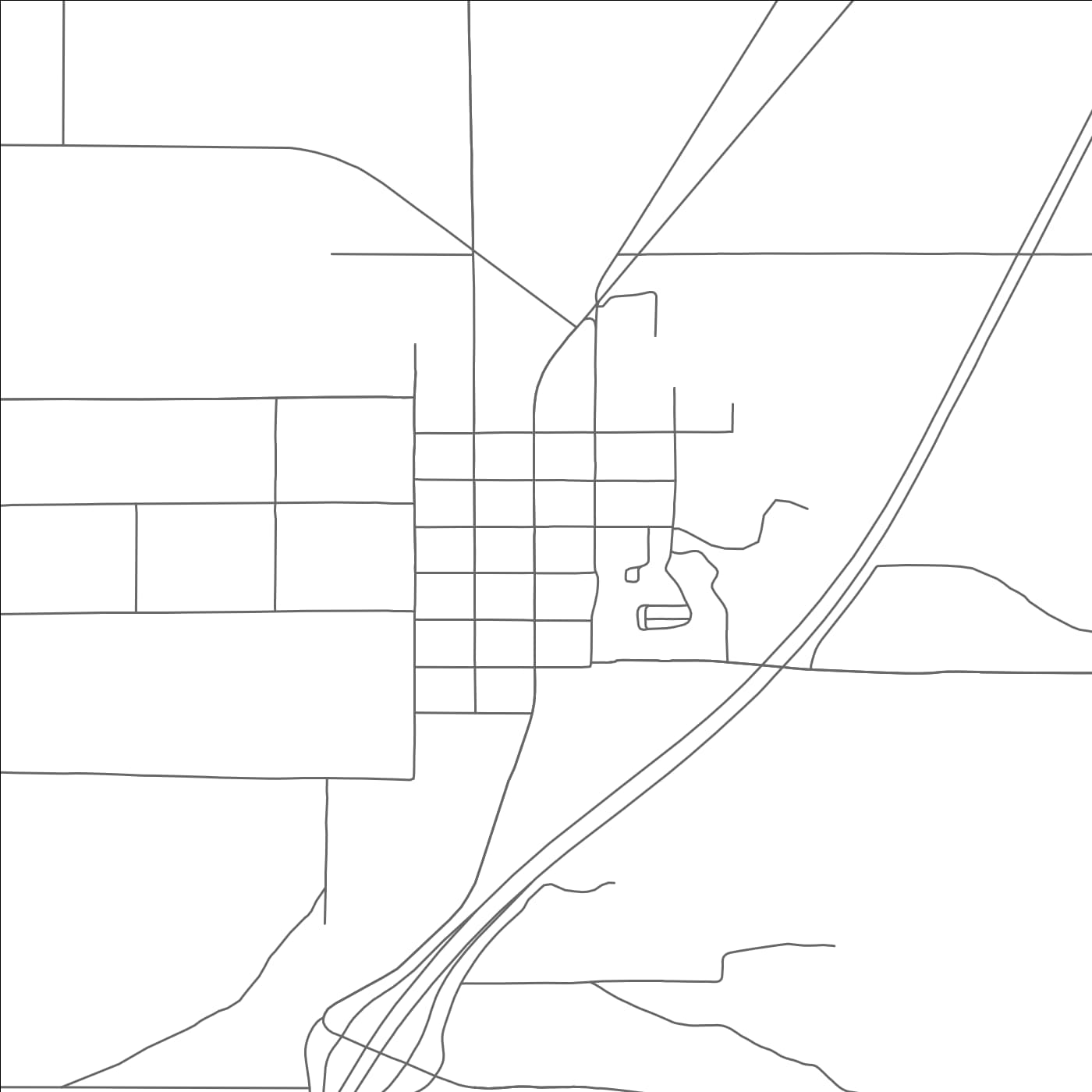 ROAD MAP OF HOLDEN, UTAH BY MAPBAKES