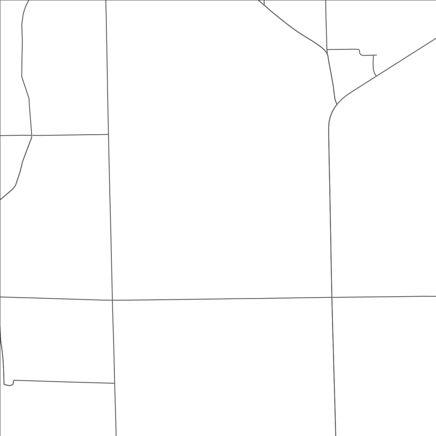 ROAD MAP OF HOWELL, UTAH BY MAPBAKES