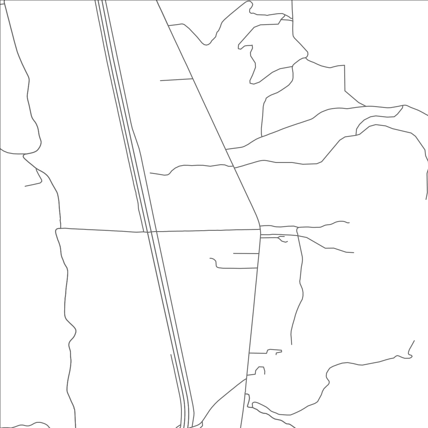 ROAD MAP OF HOYTSVILLE, UTAH BY MAPBAKES