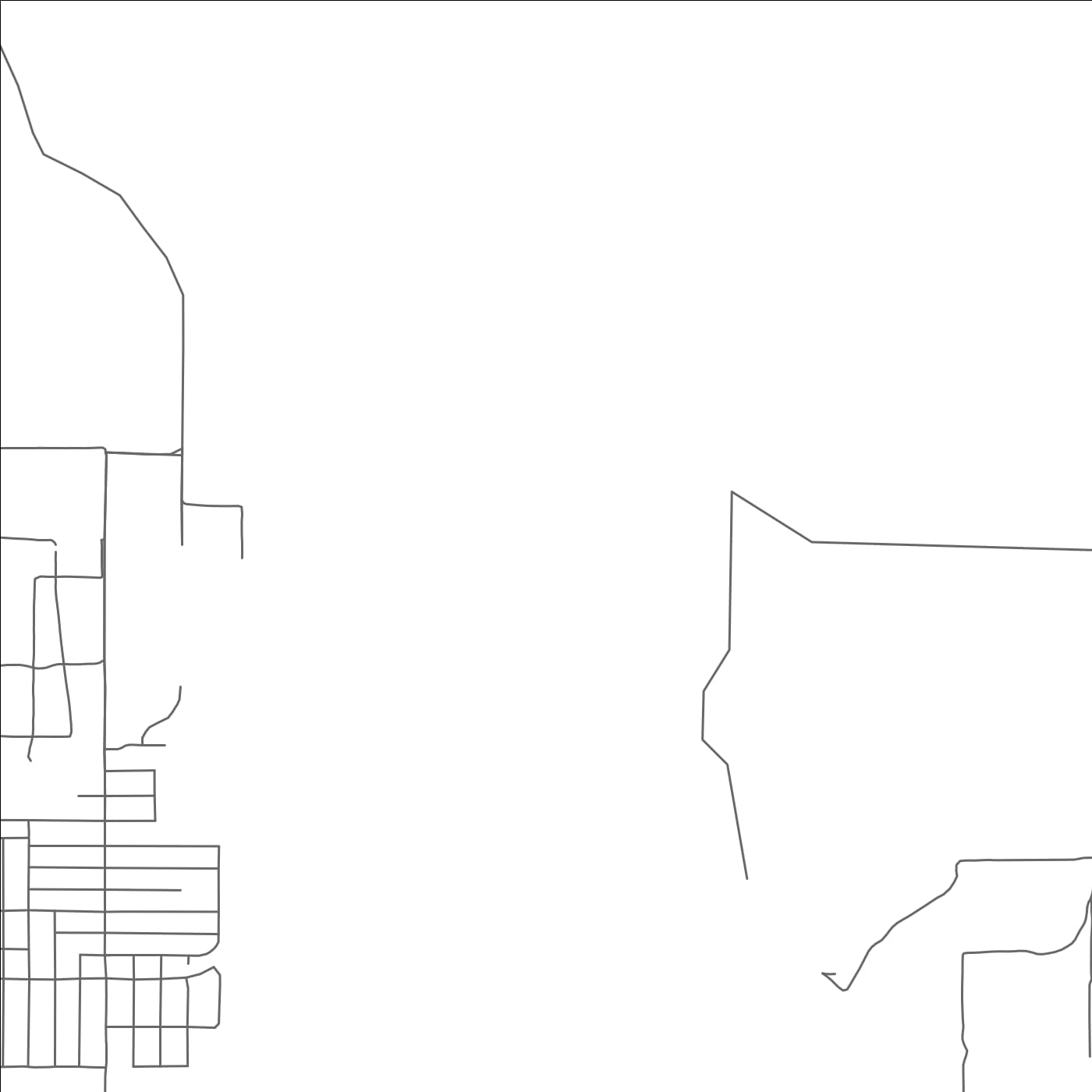 ROAD MAP OF HURRICANE, UTAH BY MAPBAKES