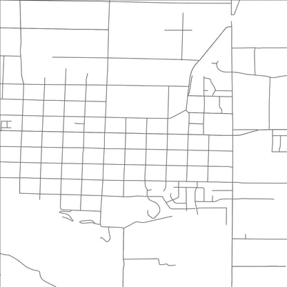 ROAD MAP OF HYRUM, UTAH BY MAPBAKES