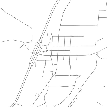 ROAD MAP OF JOSEPH, UTAH BY MAPBAKES