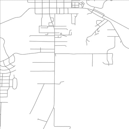 ROAD MAP OF KANAB, UTAH BY MAPBAKES