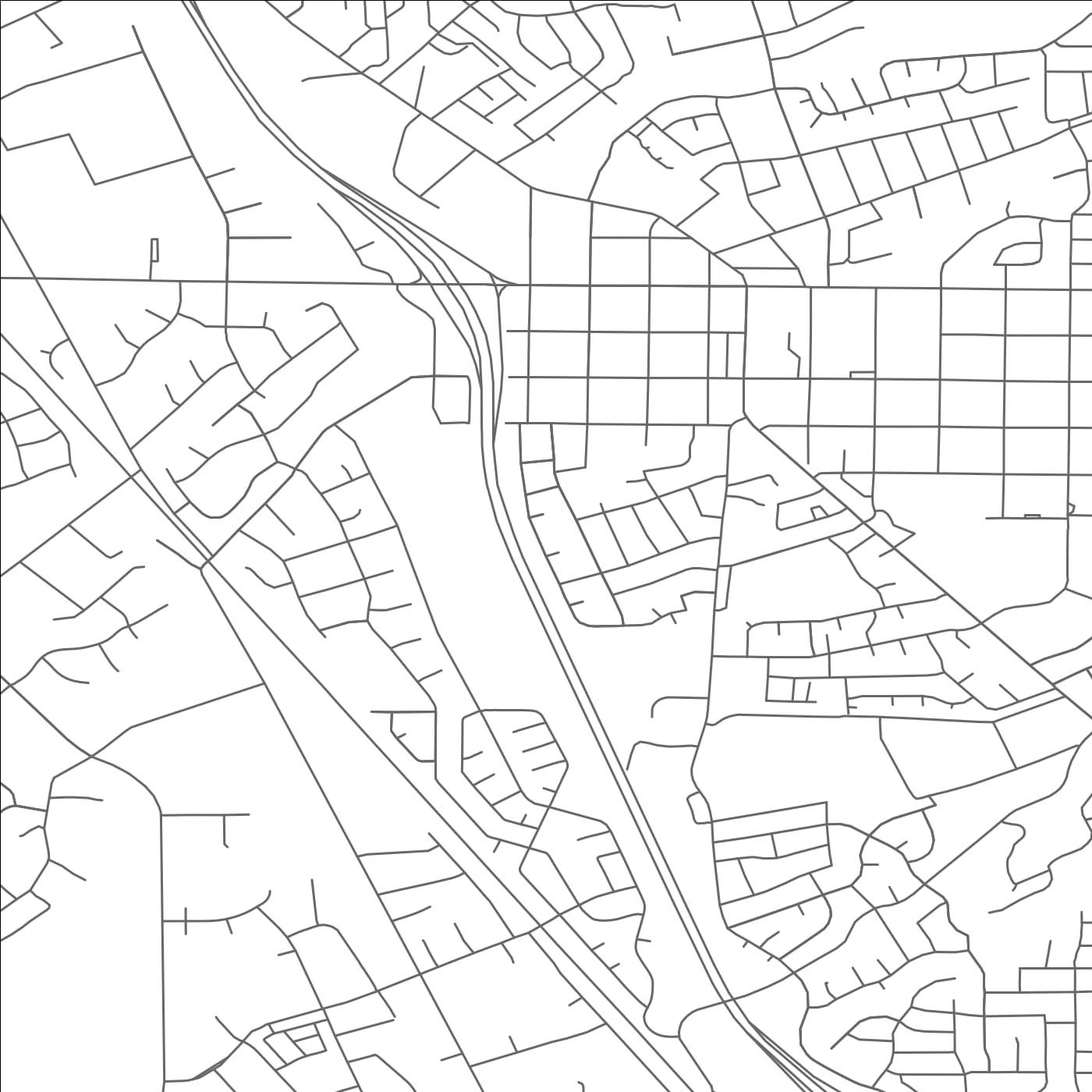 ROAD MAP OF KAYSVILLE, UTAH BY MAPBAKES