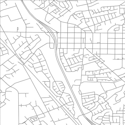 ROAD MAP OF KAYSVILLE, UTAH BY MAPBAKES