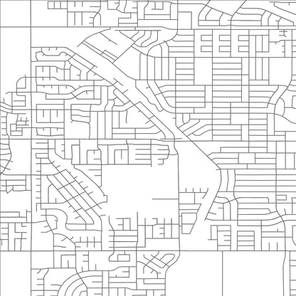 ROAD MAP OF KEARNS, UTAH BY MAPBAKES