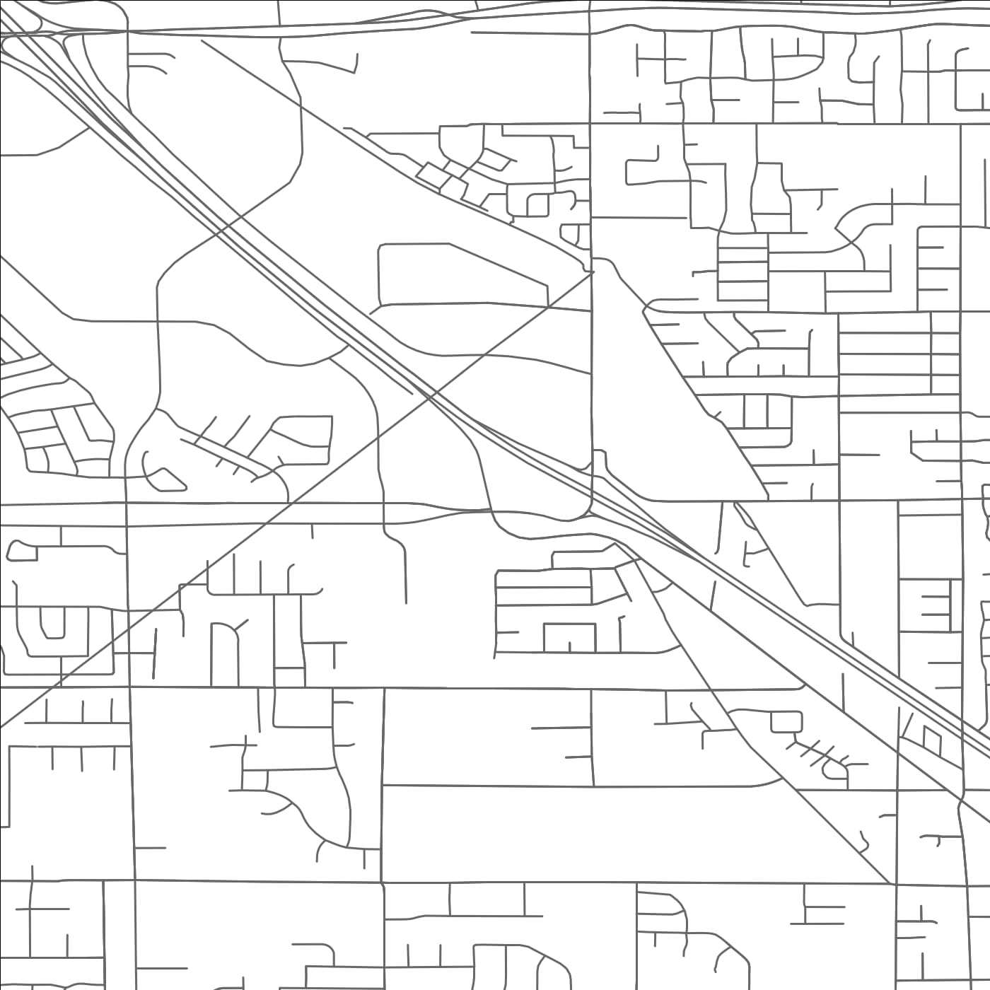 ROAD MAP OF LEHI, UTAH BY MAPBAKES