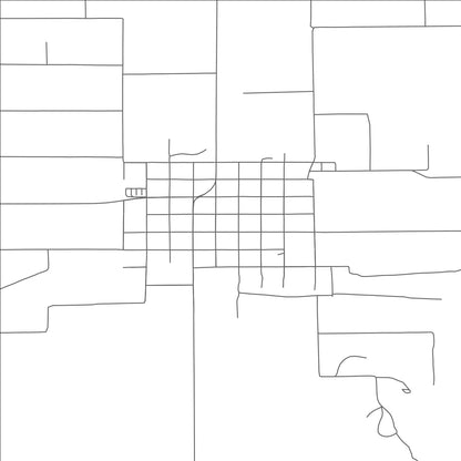 ROAD MAP OF LEVAN, UTAH BY MAPBAKES