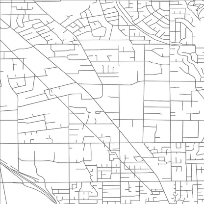 ROAD MAP OF LINDON, UTAH BY MAPBAKES