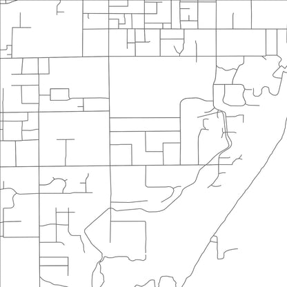 ROAD MAP OF MAPLETON, UTAH BY MAPBAKES