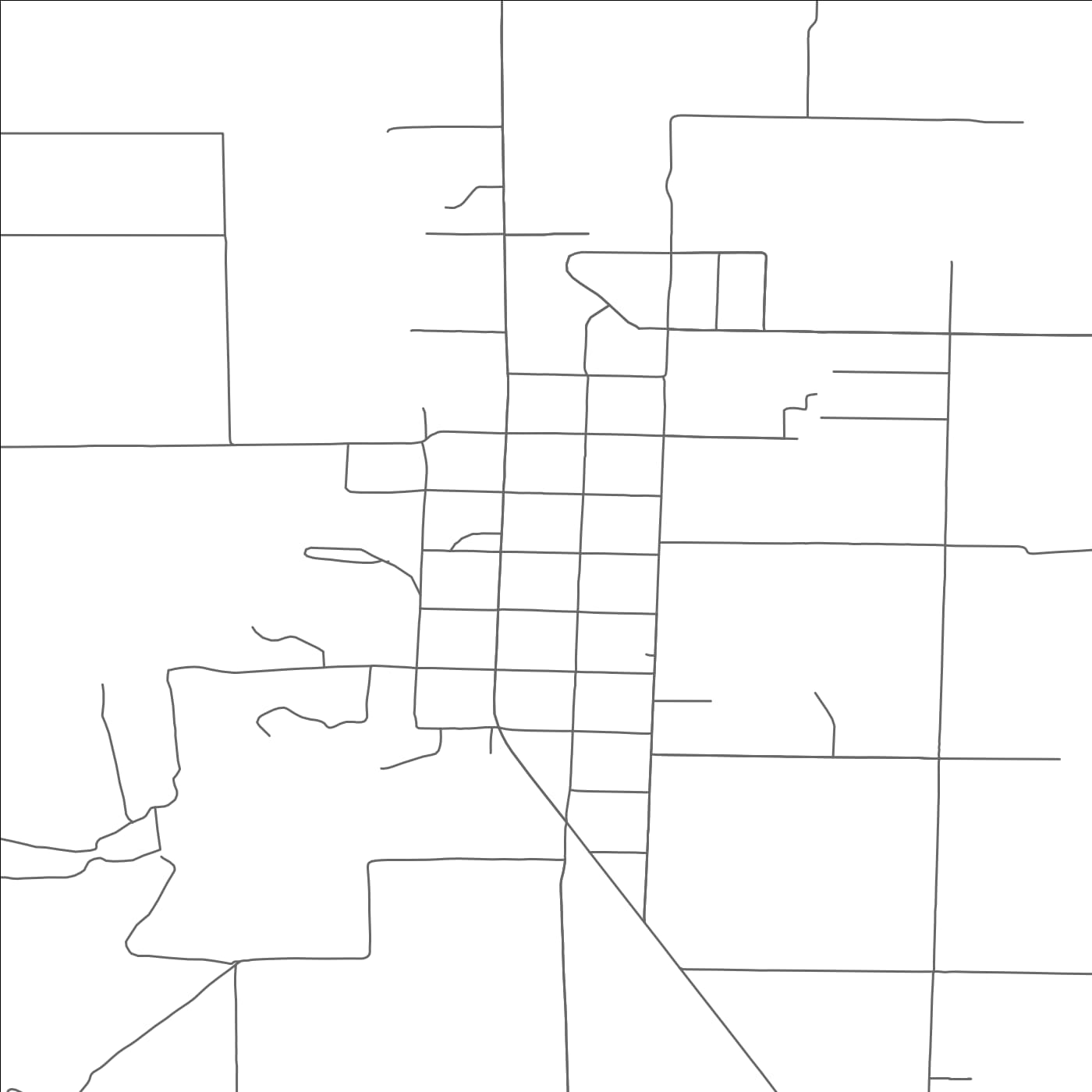 ROAD MAP OF MENDON, UTAH BY MAPBAKES