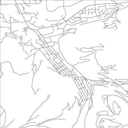 ROAD MAP OF PARK CITY, UTAH BY MAPBAKES