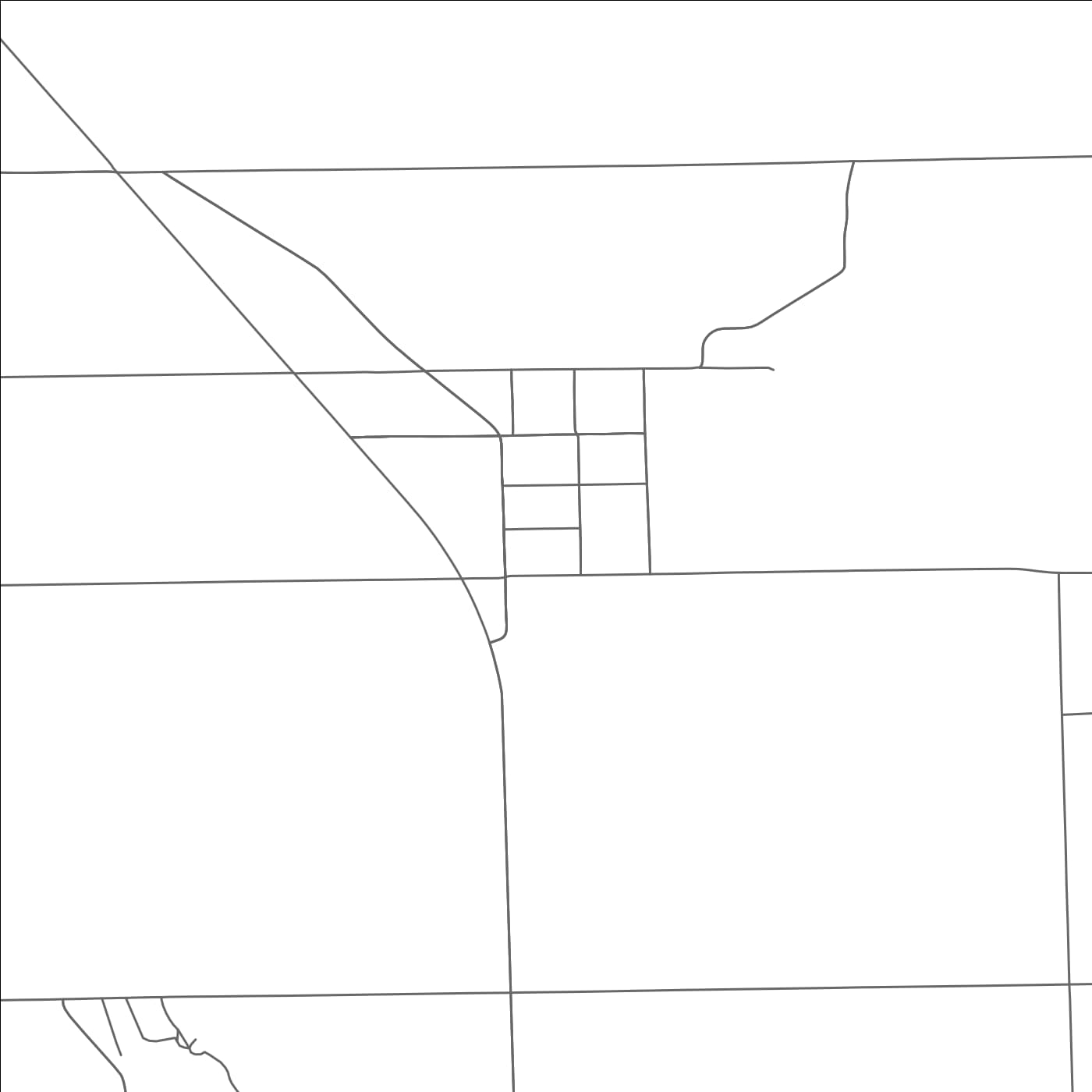 ROAD MAP OF PLYMOUTH, UTAH BY MAPBAKES