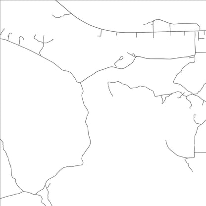 ROAD MAP OF ROCKVILLE, UTAH BY MAPBAKES