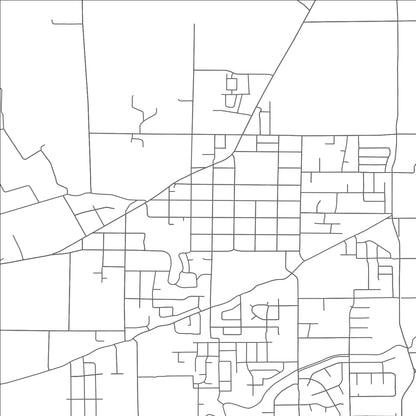 ROAD MAP OF SALEM, UTAH BY MAPBAKES