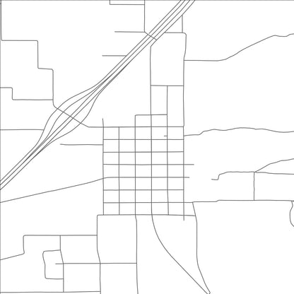 ROAD MAP OF SCIPIO, UTAH BY MAPBAKES