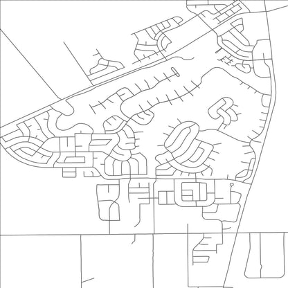 ROAD MAP OF STANSBURY PARK, UTAH BY MAPBAKES