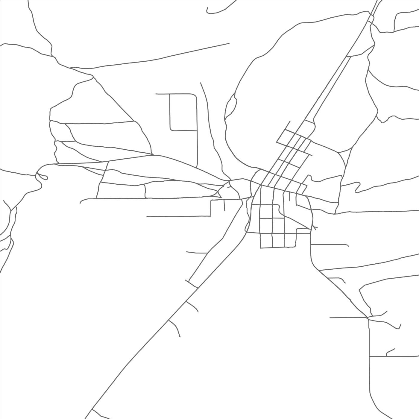 ROAD MAP OF STOCKTON, UTAH BY MAPBAKES