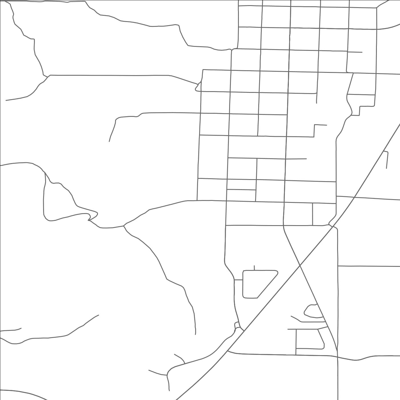 ROAD MAP OF WELLSVILLE, UTAH BY MAPBAKES