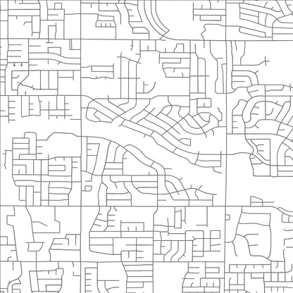 ROAD MAP OF WHITE CITY, UTAH BY MAPBAKES