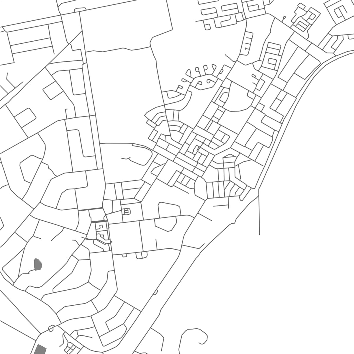 ROAD MAP OF CHIREDZI, ZIMBABWE BY MAPBAKES