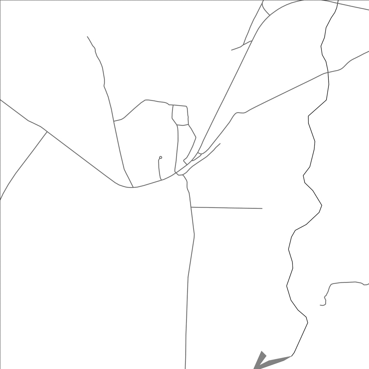 ROAD MAP OF DARWENDALE, ZIMBABWE BY MAPBAKES