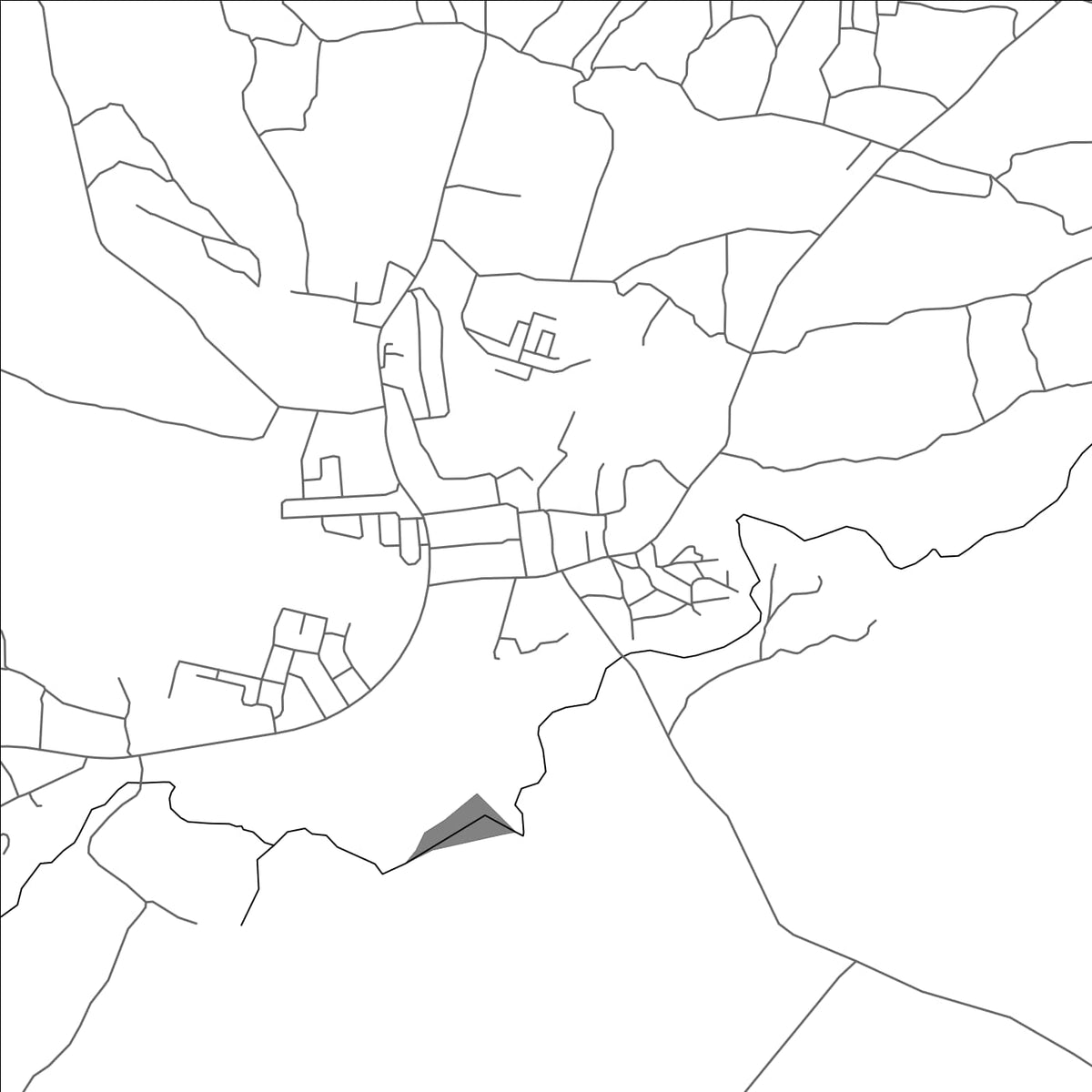 ROAD MAP OF GOROMONZI, ZIMBABWE BY MAPBAKES