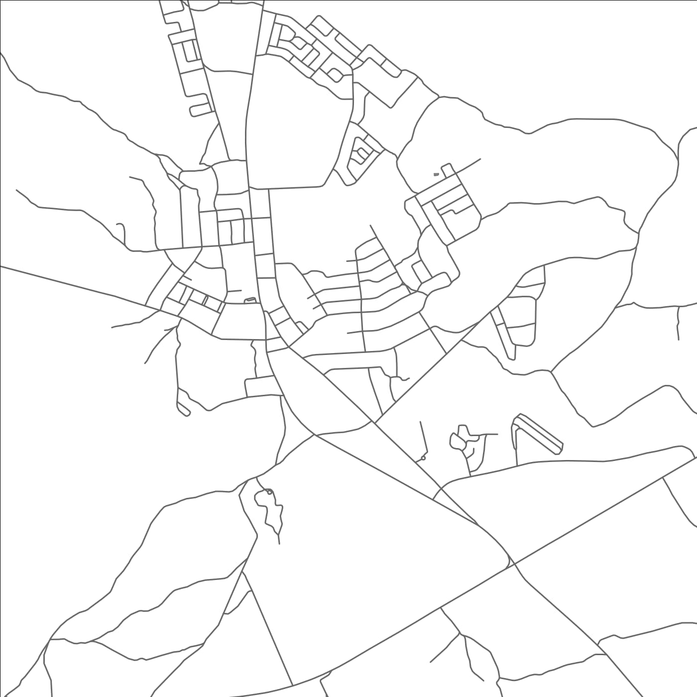 ROAD MAP OF MUREHWA, ZIMBABWE BY MAPBAKES