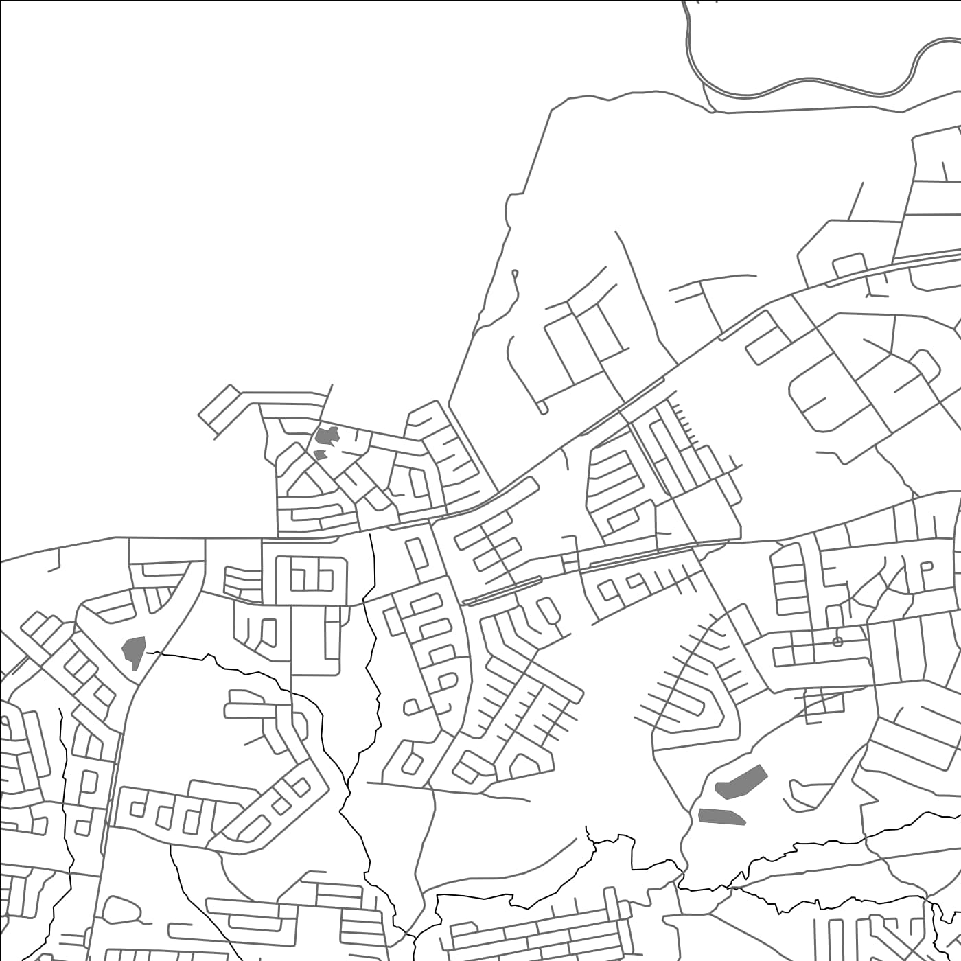 ROAD MAP OF MUTARE, ZIMBABWE BY MAPBAKES